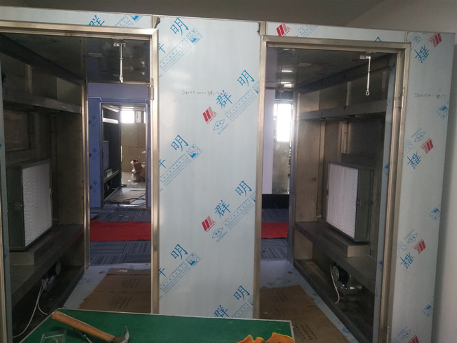 風淋室&風淋通道標準配置功能特點(自動門、手動門)